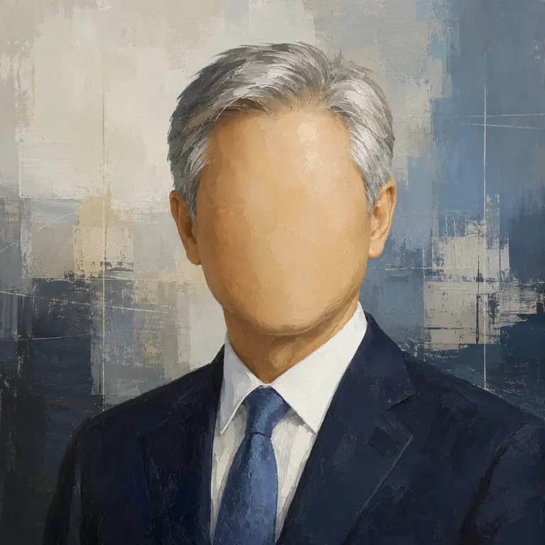 Symbolic portrait illustration for a FATCA, CRS and tax transparency advisor